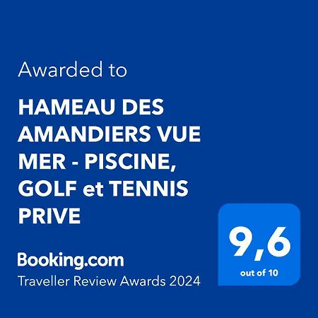 公寓 Hameau Des Amandiers Vue - Piscine, Golf Et Tennis Prive
